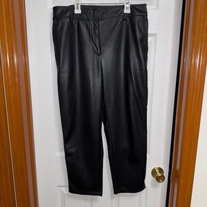 LOFT Black Cropped Pants